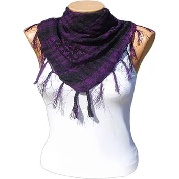 Šátek Šátek arafat fialová barva (arabský šátek)