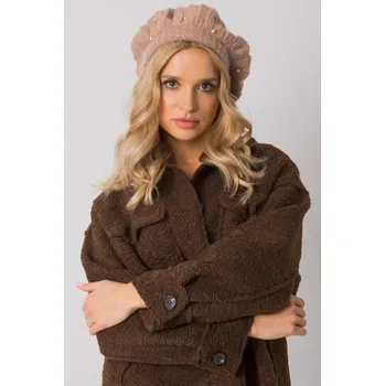 Čepice Dámská čepice baret model 9055 béžová