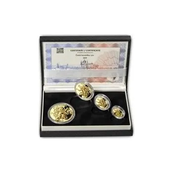 2019 - Proof - Česká heraldika. Lev. - sada Au