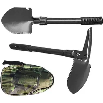 Polní lopatka Skládací lopatka malá černá (lopatka do auta outdoor)