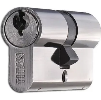 Vložka do dveří Bezpečnostní cylindrická vložka Titan K1 45+45 se čtyřmi klíči