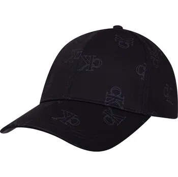 Kšiltovka CALVIN KLEIN KŠILTOVKA SPORT ESSENTIALS CAP AOP ČERNÁ K50K510175 0GJ