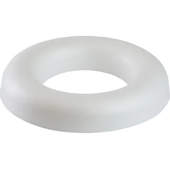 Floristika Kroužek polystyren - d25 / 6 cm půlka