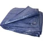 Celta 5x8 modrá s kovovými oky (zakrývací plachta modrá 60 g / m2 proti dešti, větru, slunci)