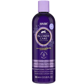 Hask Blonde Care Purple kondicionér na blond vlasy, 355 ml