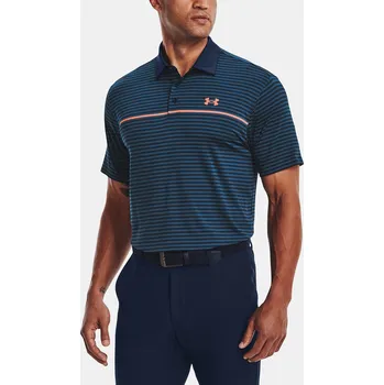 Pánské oblečení tričko Under Armour Playoff 2.0 Polo - Academy/Petrol Blue M
