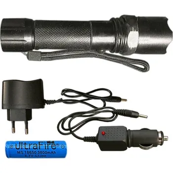 Svítilna SWAT multifunkční (dobíjecí baterka)