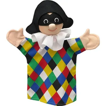 maňásek Moravská ústředna Maňásek Harlekýn 27 cm