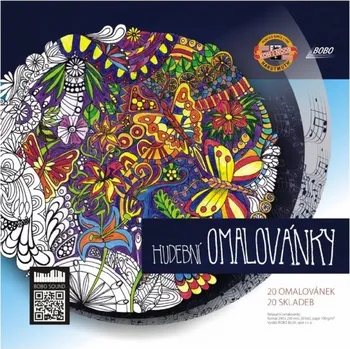omalovánky Hudební omalovánky - 20 listů - 307211