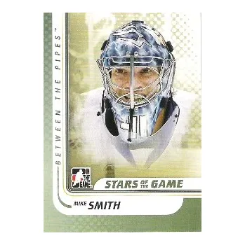 Sběratelská karetní hra řadová karta MIKE SMITH 10-11 BTP Stars of the Game číslo 127