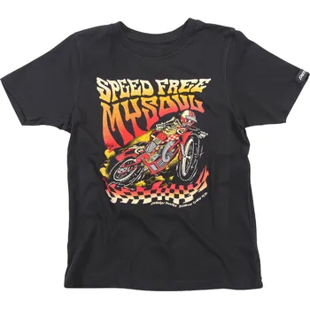 Fasthouse Youth Elude Tee Black Velikost: YS