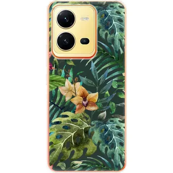 Telefonní příslušenství Odolné silikonové pouzdro iSaprio - Tropical Green 02 - Vivo X80 Lite 5G