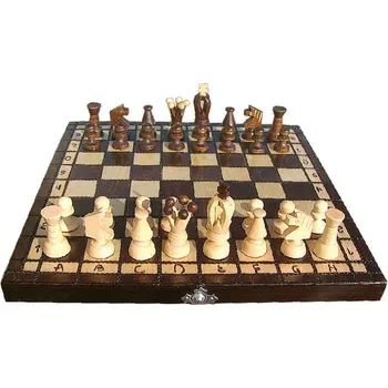 Šachy Šach 42x42 cm (dřevěný šachy)