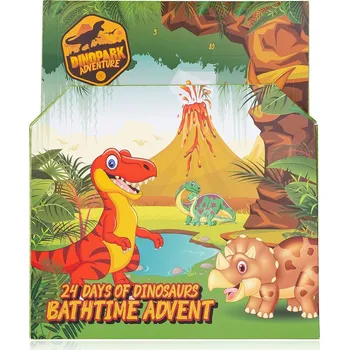 Dětský přípravek do koupele Accentra Dinopark Adventure adventní kalendář
