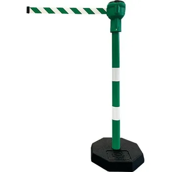 Plotový sloupek Zelený ocelový sloupek Skipper - délka 900 cm, výška 116 cm