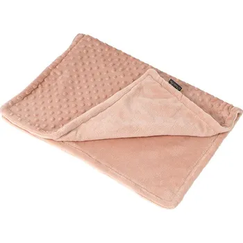 Pelíšek pro psa Cestovní deka O´LALA PETS Viky 50x75cm starorůžová