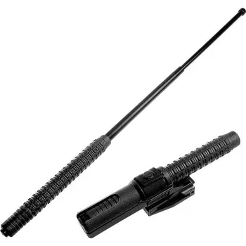 Bojový sport Teleskopický obušek esp 26 "kalený 67cm černý s pouzdrem (pevný obušek Teleskop na sebeobranu)