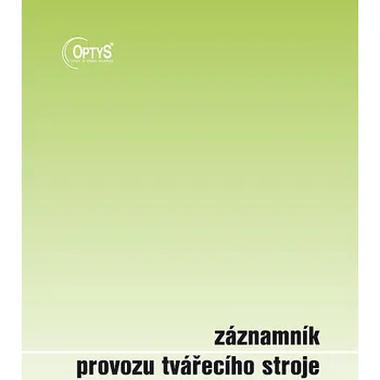 Tiskopis Záznamník provovozu tvářecího stroje