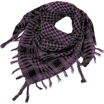Šátek Arafatka tmavě fialová barva (arabský šátek)