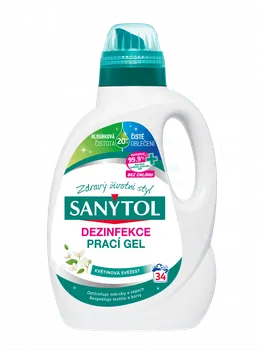 Prací gel Sanytol Dezinfekce s vůní květů 1,7 l
