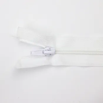 Zip Pro Háčkování Spirálový zip dělitelný 60 cm bílý