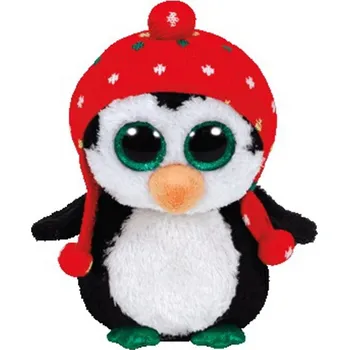 plyšák Tučňák s čepicí 18 cm