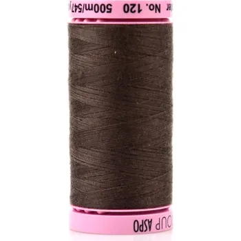 Nit Polyesterová nit Amann Aspo 120, hnědá 1182, 500 m