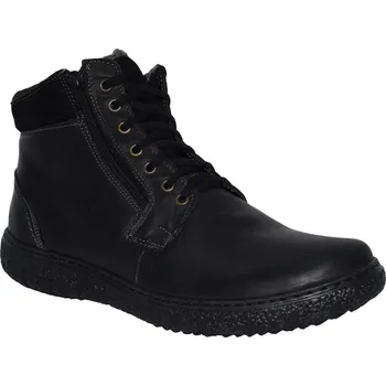 Pánské polobotky Madler pánská zimní obuv 910 Barva: černá, Velikost: 45