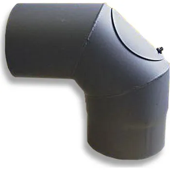 Kouřovod Koleno 90° s čistícím otvorem (160 mm)
