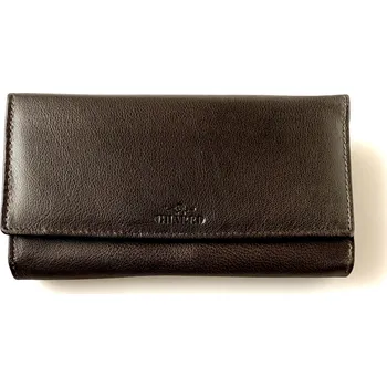 Peněženka Dámská kožená peněženka Charro Blanc 7046 - tmavě hnědá