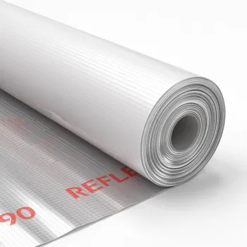 Stavební fólie Krumber Reflex ALU parotěsná fólie stříbrná 1,5 x 50 m