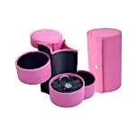 Šperkovnice látková růžová