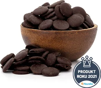 Čokoládová tyčinka Grizly Mandle v hořké čokoládě 500 g 70%