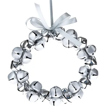 Věnec Stříbrný závěsný věnec z rolniček Dakls ID_1426949