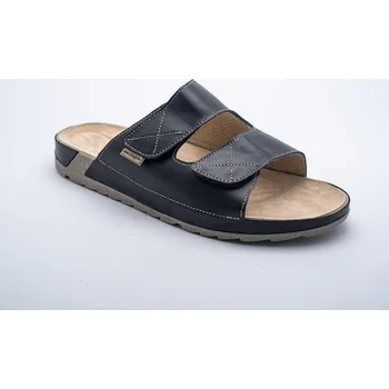 Pánská obuv MEDISTYLE pánský zdravotní pantofel VILÉM Barva: Černá, Velikost EU: 45