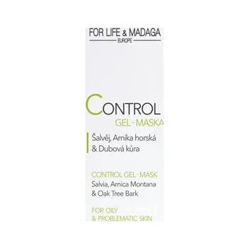 Pleťová maska For Life & Madaga Control GEL-MASKA