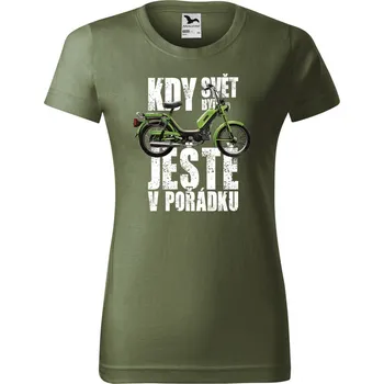 Kdy svět byl ještě v pořádku, Babetta, V8 - Dámské tričko Basic - Nejoblíbenějí - XS