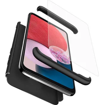 Pouzdro Samsung Galaxy A22 5G GKK - 360 + ochrana obrazovky, černé