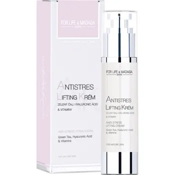 Pleťový krém For Life & Madaga Antistres lifting krém