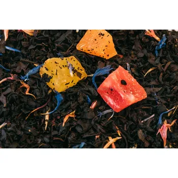 Čaj Prodejnabylin.cz Tropické ovoce - černý čaj aromatizovaný váha: 50g