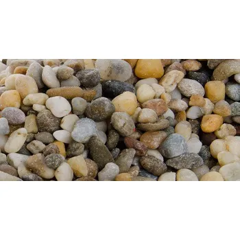 Dekorace do akvária Přírodní říční štěrk, 2 kg