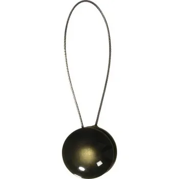 Příslušenství pro záclonu a závěs Magnetická spona na závěsy Pearls khaki 1 ks