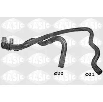 Chladič motoru Hadice chladiče SASIC SWH0300