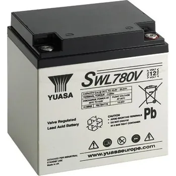Trakční baterie Staniční (záložní) baterie YUASA SWL780V, 28.8Ah, 12V