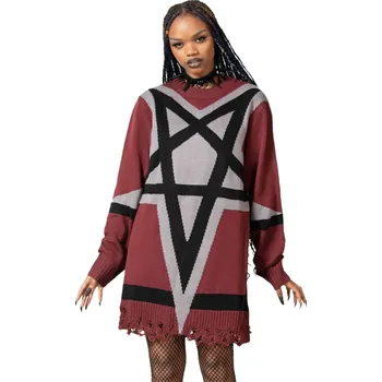 Pánský svetr svetr unisex - Star Crux - KILLSTAR - KSRA006618 - S