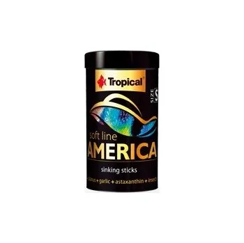 Krmivo pro rybičky Tropical Soft Line America Size S tin 250ml / 140g