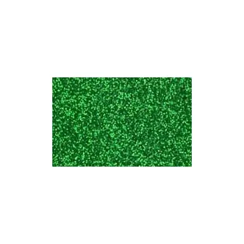 Pryž Mechová guma 20x30cm - Zelená glitr