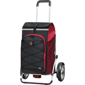 Nákupní taška Nákupní taška na kolečkách Andersen Royal Shopper Plus Fado 2.0 červená, 74l