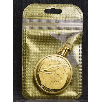 Přívěsek Dogecoin přívěsek - zlatá