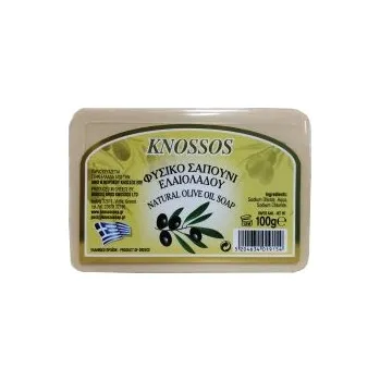 Mýdlo KNOSSOS Řecké olivové mýdlo BÍLÉ